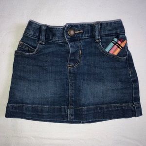 🍁SALE Toddler Old Navy Denim Skirt